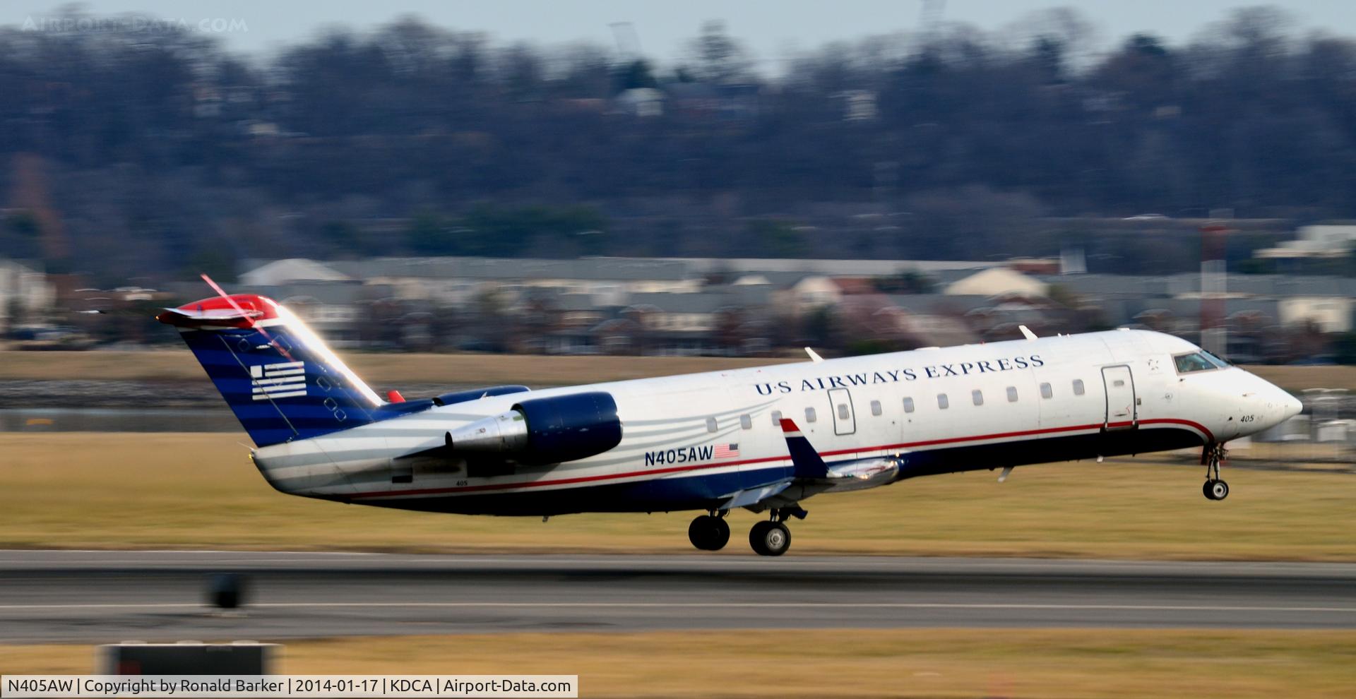 N405AW, 1999 Bombardier CRJ-200LR (CL-600-2B19) C/N 7362, Takeoff National