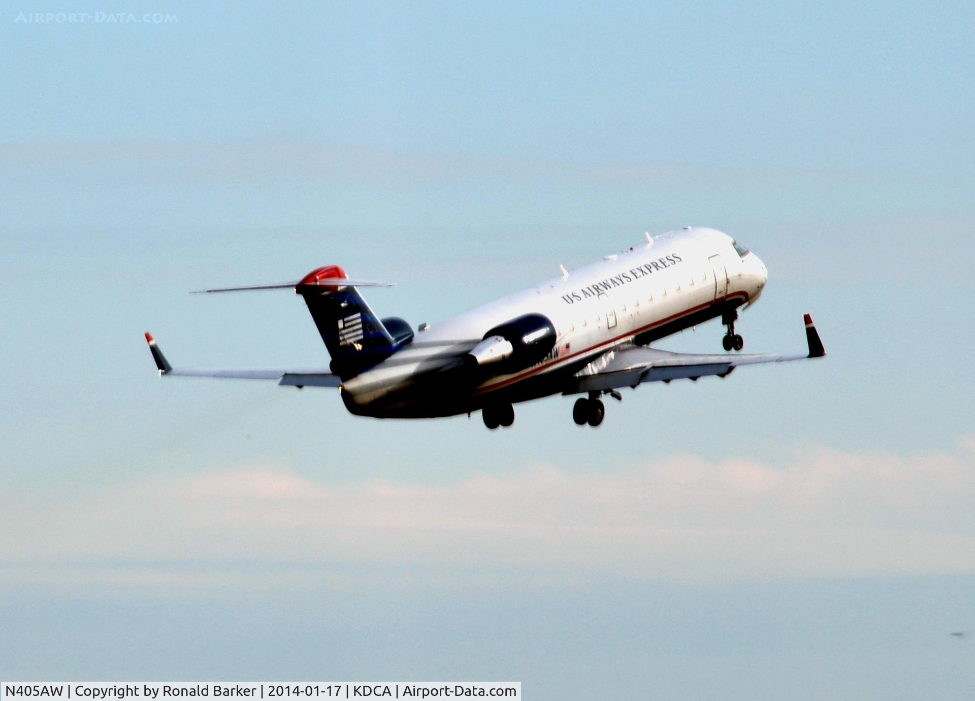 N405AW, 1999 Bombardier CRJ-200LR (CL-600-2B19) C/N 7362, Departure National