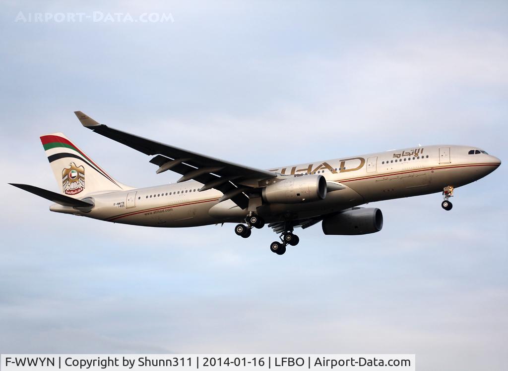 F-WWYN, 2013 Airbus A330-243 C/N 1486, C/n 1486 - To be A6-EYT