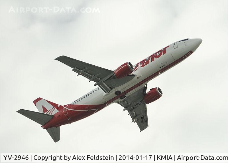 YV-2946, 1989 Boeing 737-401 C/N 23886, Miami departure