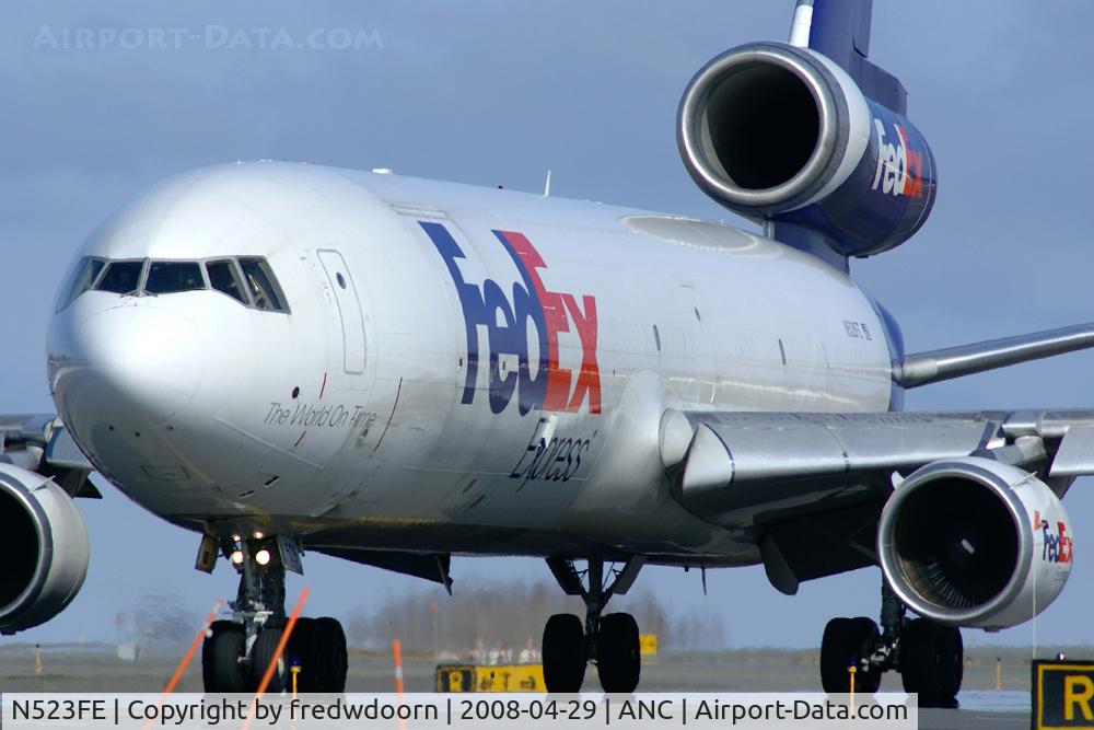 N523FE, 1993 McDonnell Douglas MD-11F C/N 48479, FedEx