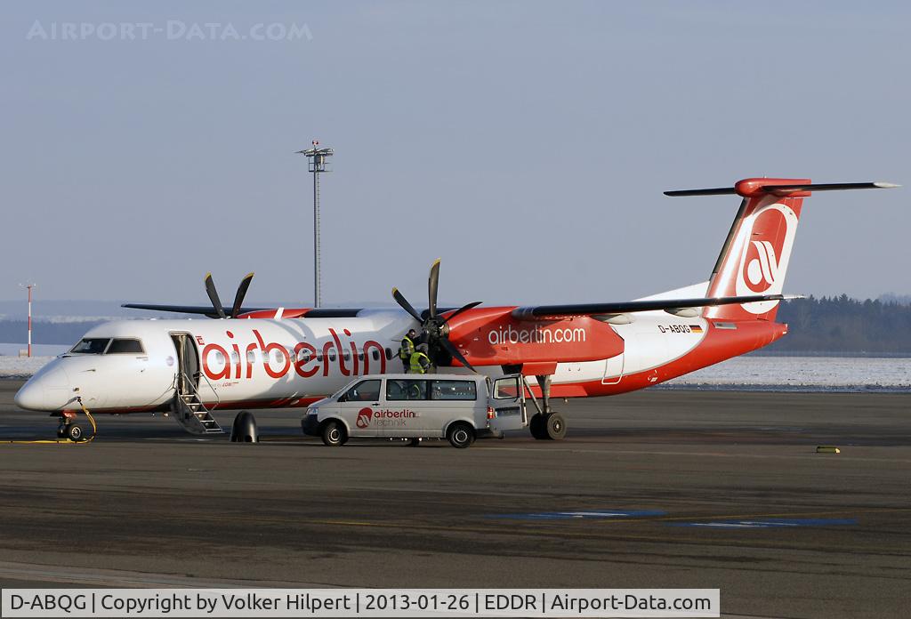 D-ABQG, 2009 De Havilland Canada DHC-8-402Q Dash 8 C/N 4250, engine works