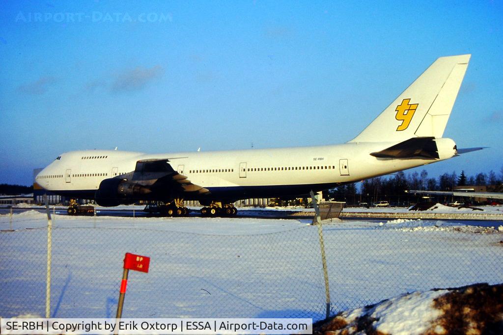 SE-RBH, 1977 Boeing 747-212B C/N 21316, SE-RBH in ARN