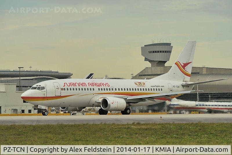 PZ-TCN, 1997 Boeing 737-36N C/N 28668, Miami