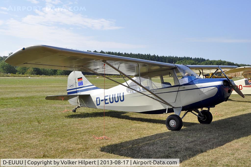 D-EUUU, Champion 7EC C/N 404, biplane fly-in