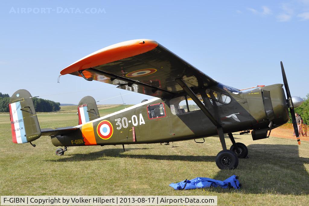 F-GIBN, Max Holste MH-1521M Broussard C/N 317, biplane fly-in