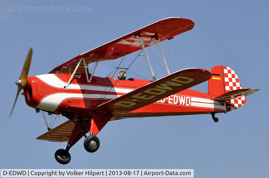 D-EDWD, CASA 1-131E Jungmann C/N 2146, biplane fly-in