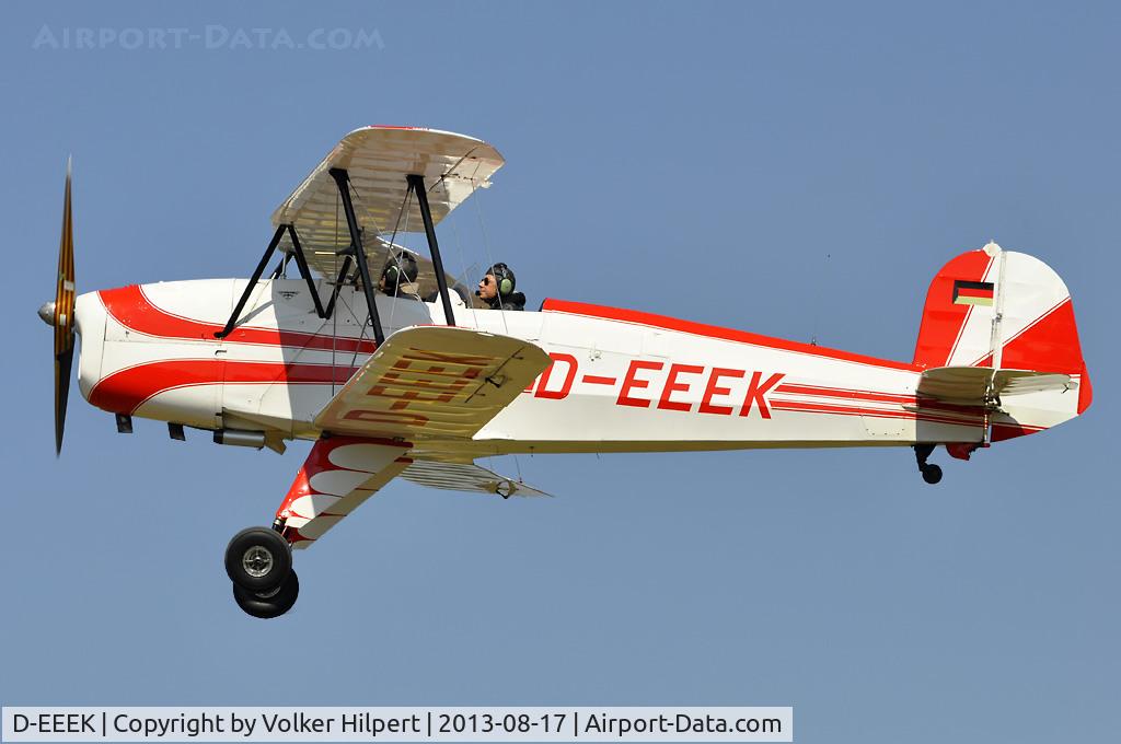D-EEEK, CASA 1-131E Jungmann C/N 2056, biplane fly-in