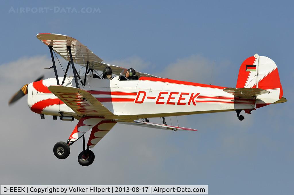 D-EEEK, CASA 1-131E Jungmann C/N 2056, biplane fly-in