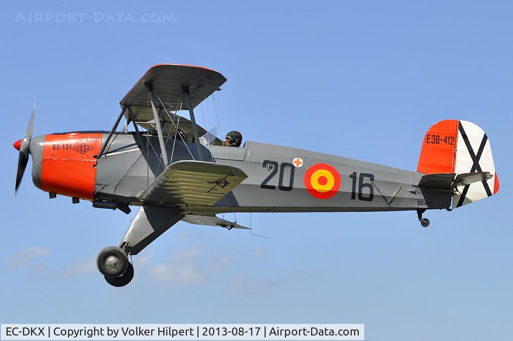 EC-DKX, 1953 CASA 1-131E Jungmann 2000 C/N 2016, biplane fly-in