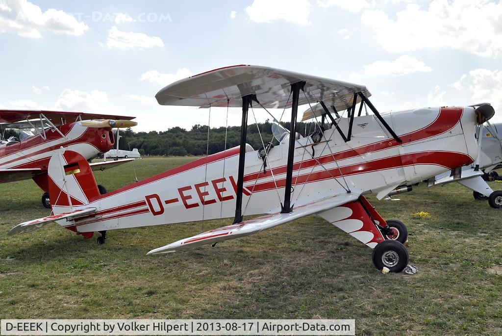 D-EEEK, CASA 1-131E Jungmann C/N 2056, biplane fly-in