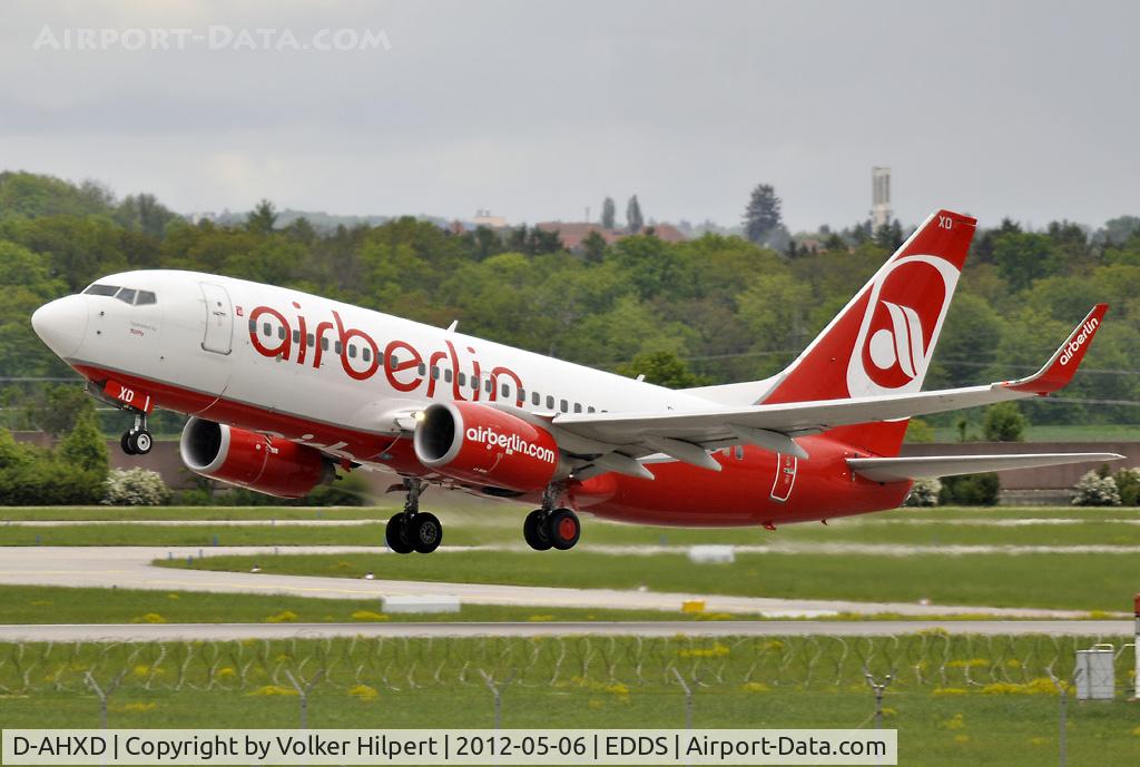 D-AHXD, 2007 Boeing 737-7K5 C/N 30726, at str