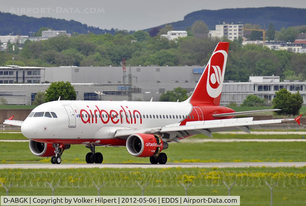 D-ABGK, 2008 Airbus A319-112 C/N 3447, at str