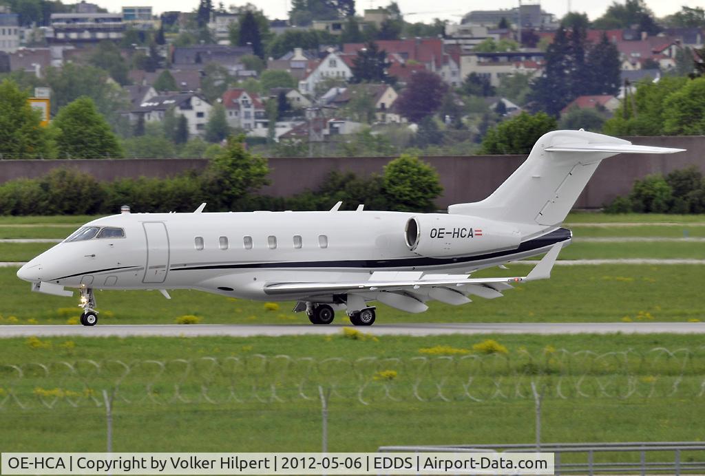 OE-HCA, 2009 Bombardier Challenger 300 (BD-100-1A10) C/N 20274, at str