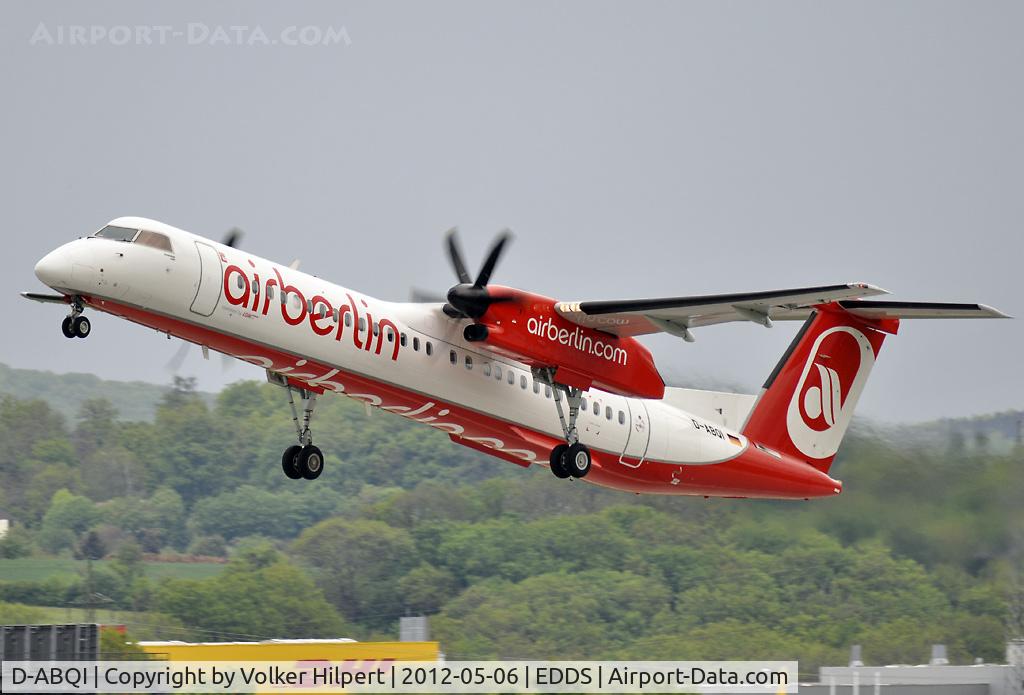 D-ABQI, 2009 De Havilland Canada DHC-8-402Q Dash 8 C/N 4264, at str