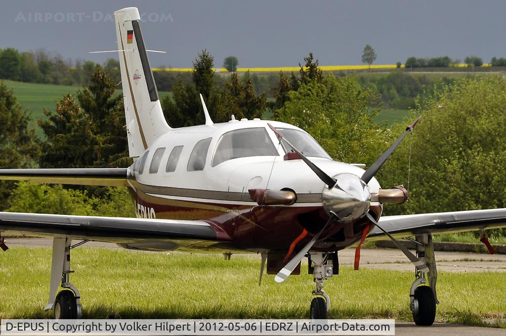 D-EPUS, Piper PA-46-500TP Malibu Meridian C/N 4697079, at zqw