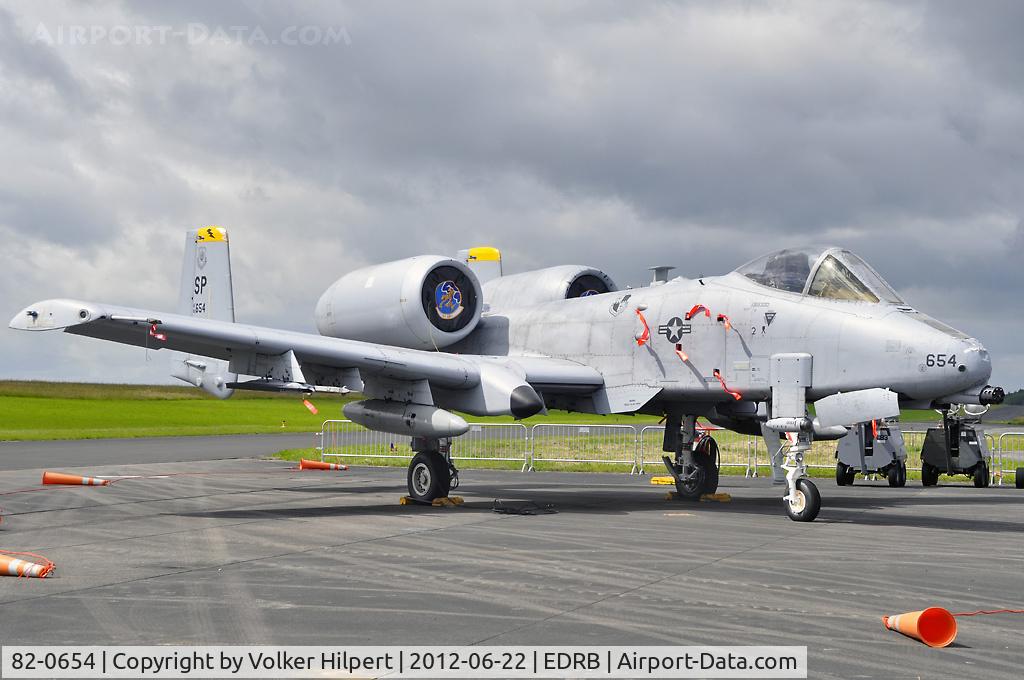 82-0654, 1982 Fairchild Republic A-10C Thunderbolt II C/N A10-0702, at bbj