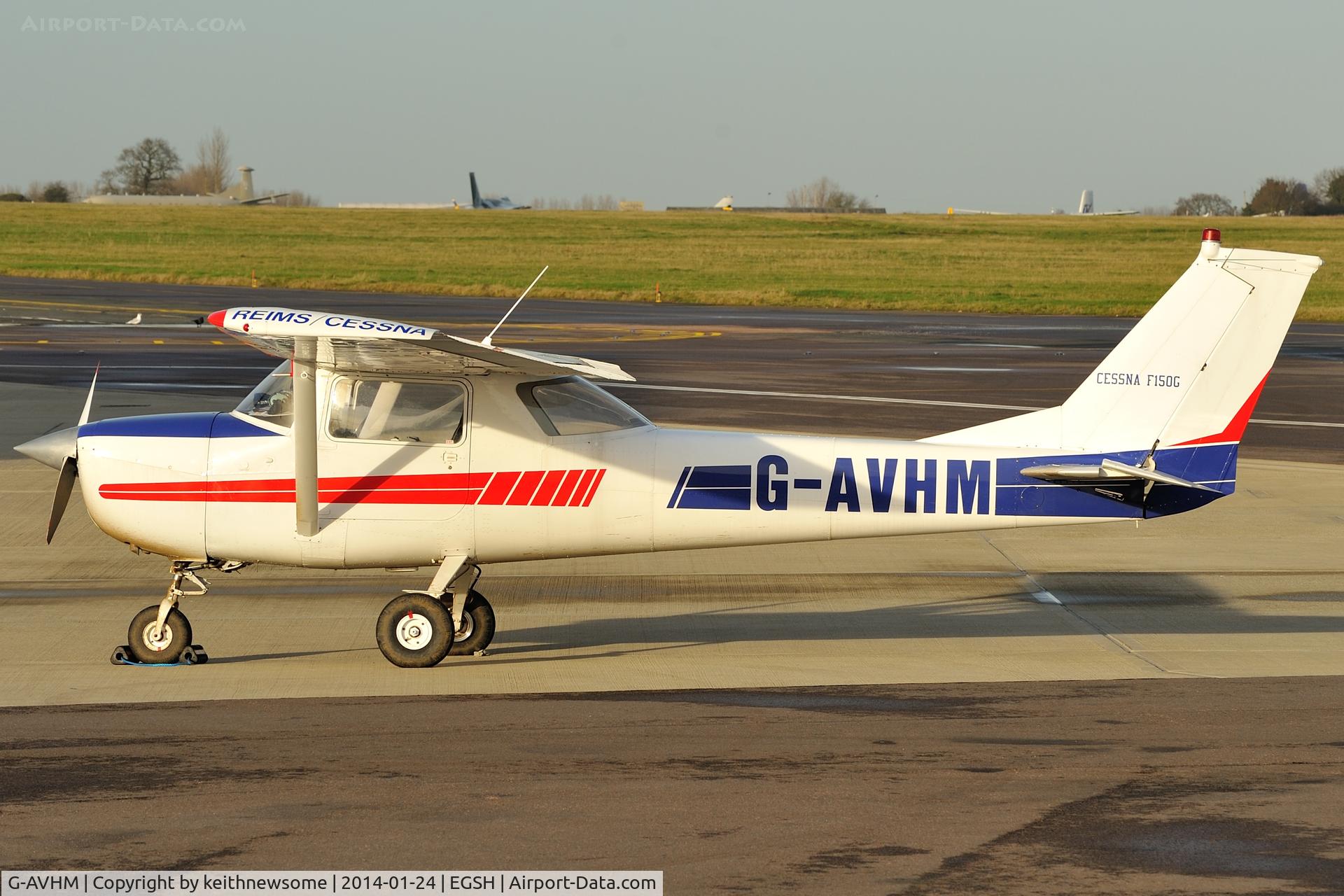 G-AVHM, 1967 Reims F150G C/N 0181, Local visitor !