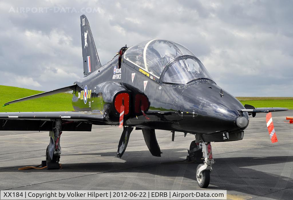 XX184, 1977 Hawker Siddeley Hawk T.1 C/N 031/312031, at BBJ