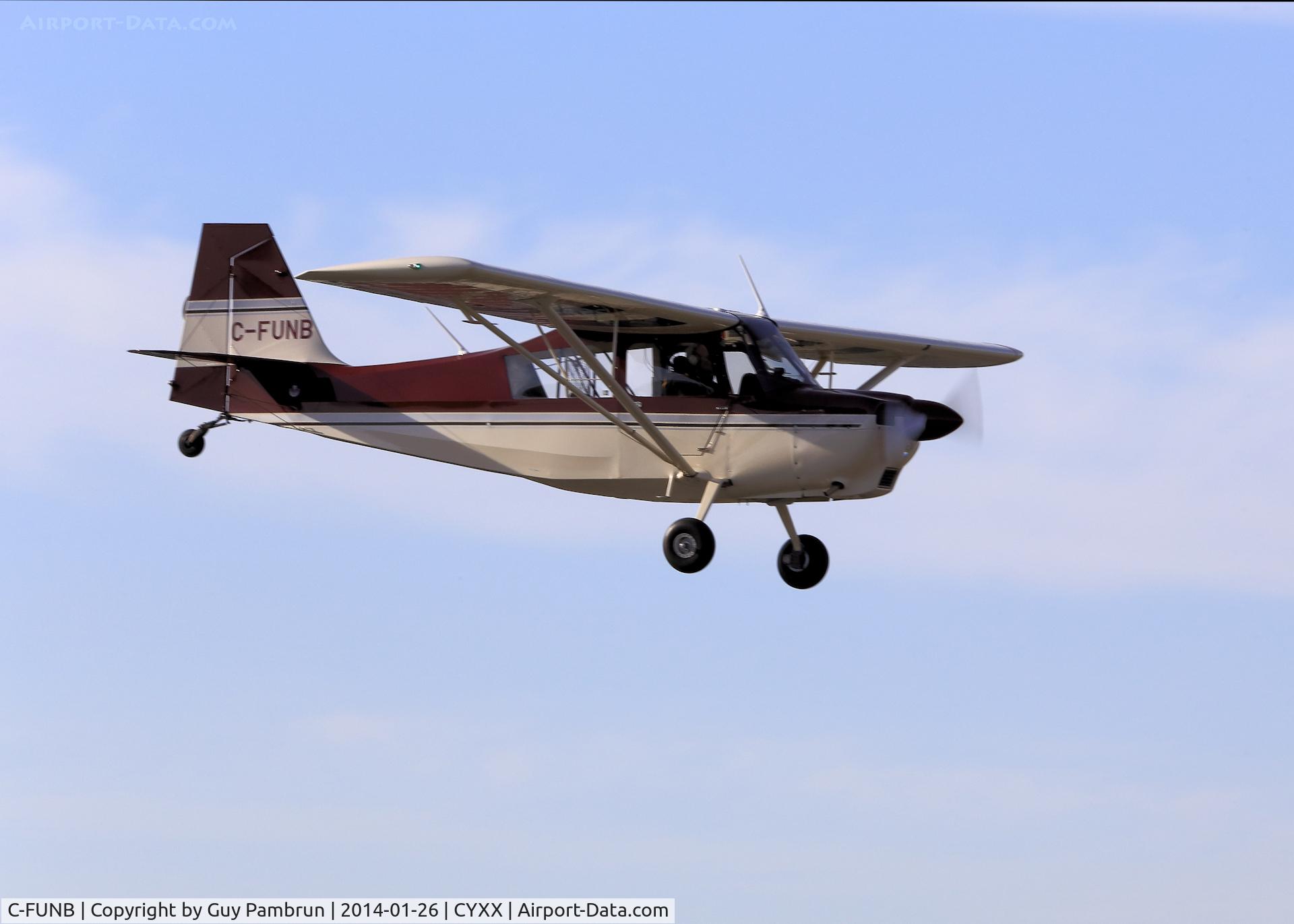 C-FUNB, 2008 Bellanca 8KCAB Super Decathlon C/N 1065-2008, Doing some touch & go's