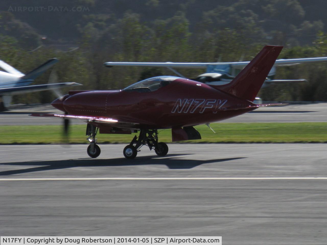 N17FY, 2011 Questair Venture C/N 9, 2011 Mercer QUESTAIR VENTURE SPIRIT, Continental IO-550-G 280 Hp, conversion to retractable gear version by Aviation F/X, of Color Me Gone LLC, fast takeoff roll Rwy 04