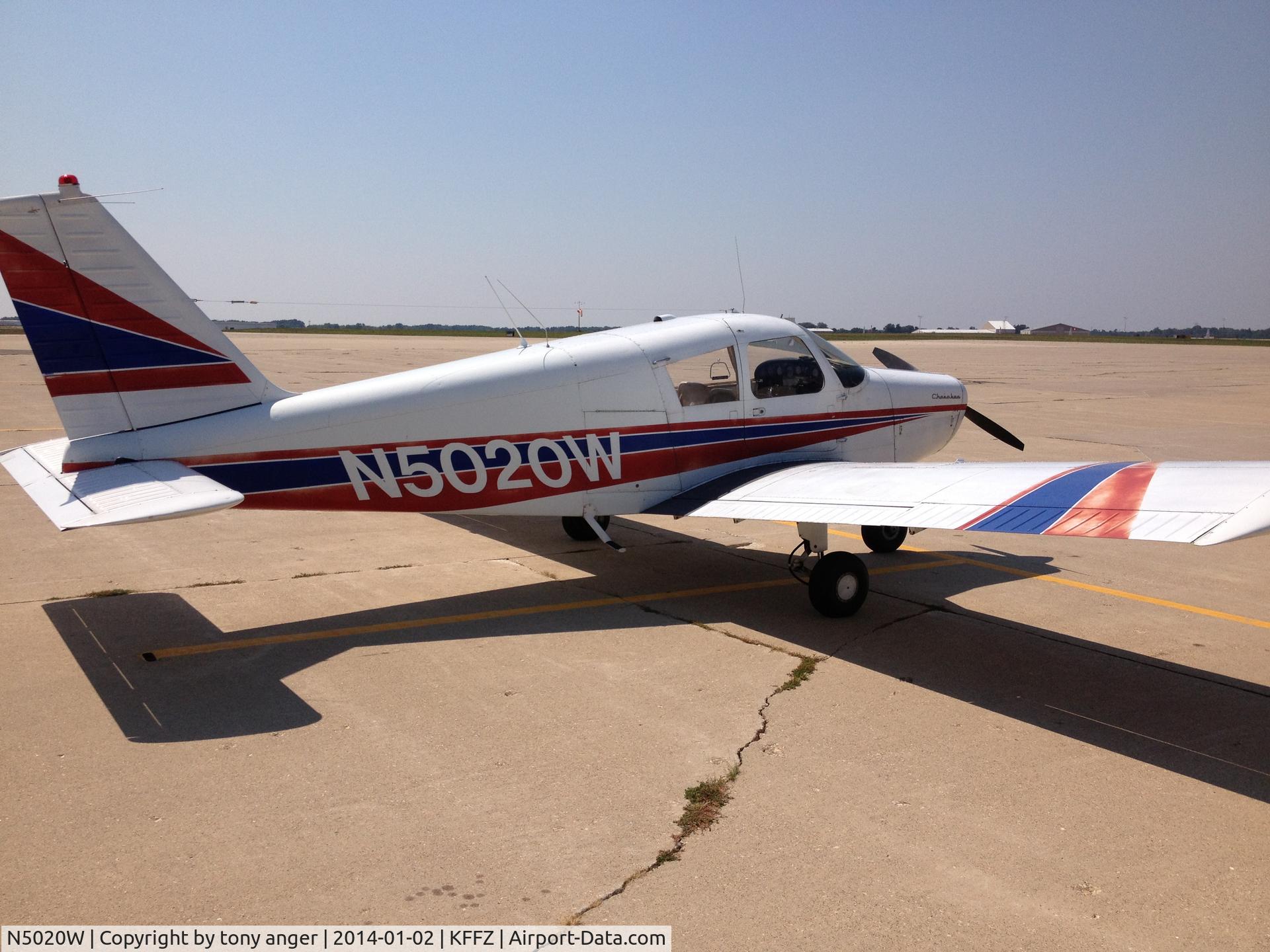 N5020W, 1961 Piper PA-28 C/N 28-21, The day I purchased the aircraft