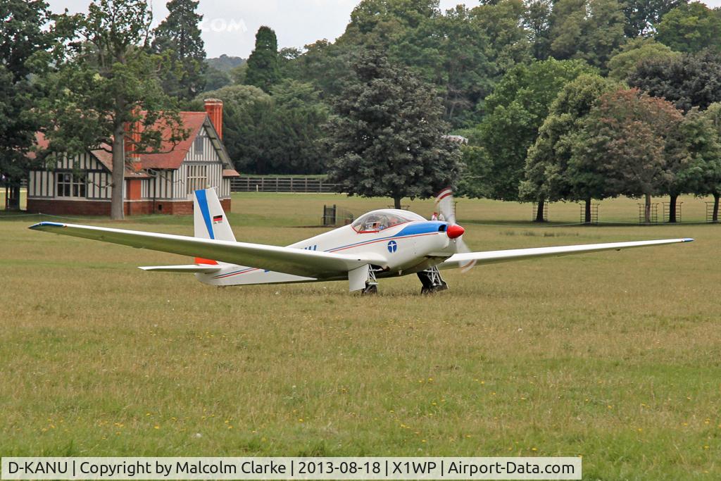 D-KANU, Schleicher ASK-16 C/N 16023, Schleicher ASK-16 at The De Havilland Moth Club's 28th International Moth Rally at Woburn Abbey. August 2013.