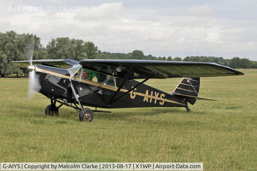 G-AIYS, 1934 De Havilland DH.85 Leopard Moth C/N 7089, De Havilland DH.85 Leopard Moth at The De Havilland Moth Club's 28th International Moth Rally at Woburn Abbey. August 2013.