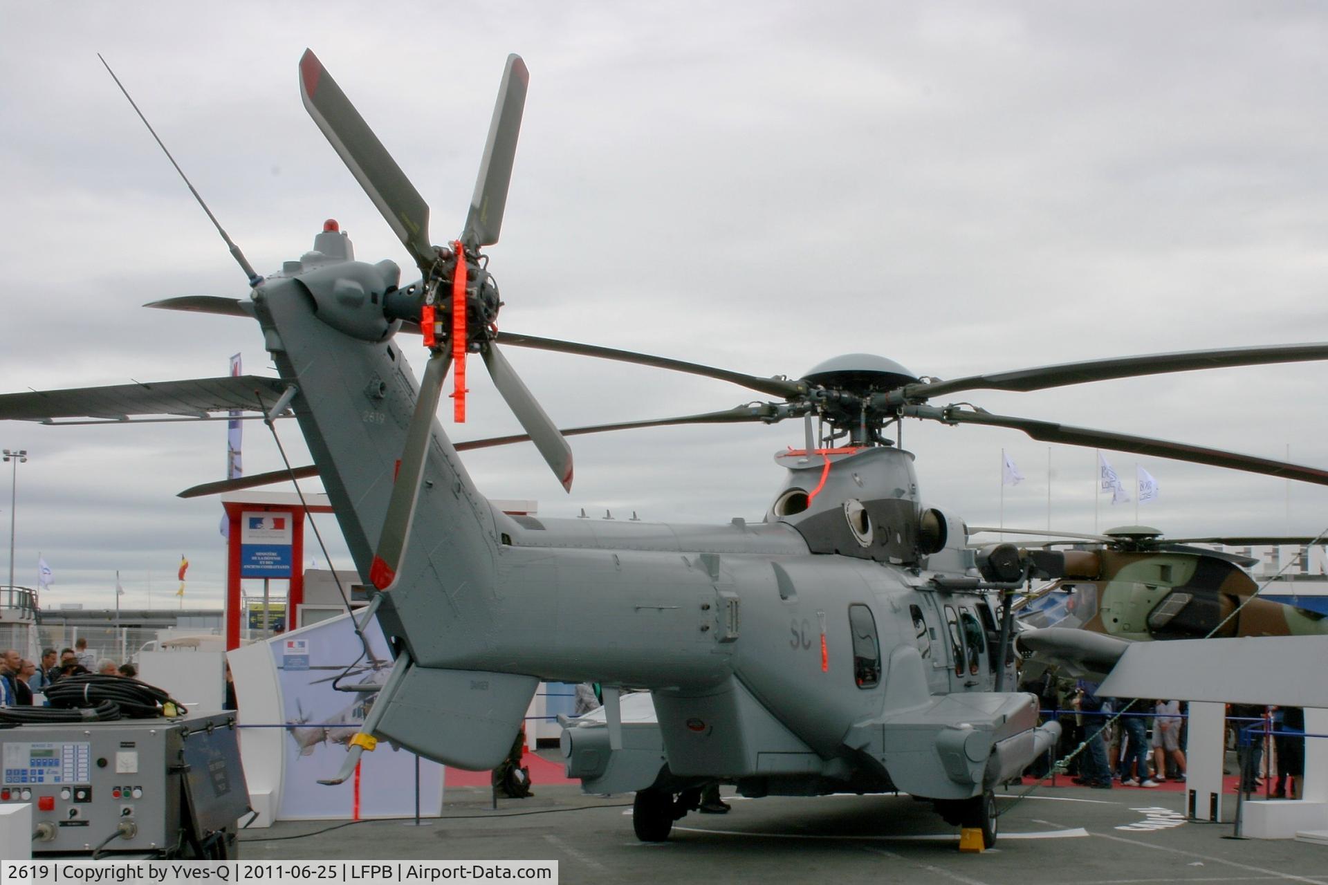 2619, Eurocopter EC-725R2 Caracal C/N 2619, Eurocopter EC-725R2 Caracal, Static display, Paris Le Bourget (LFPB-LBG) Air Show in june 2011