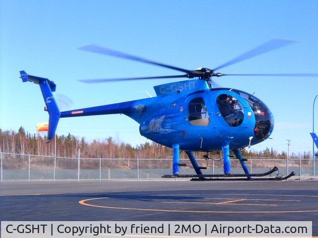C-GSHT, Hughes 369D C/N 911083D, baby blue dream