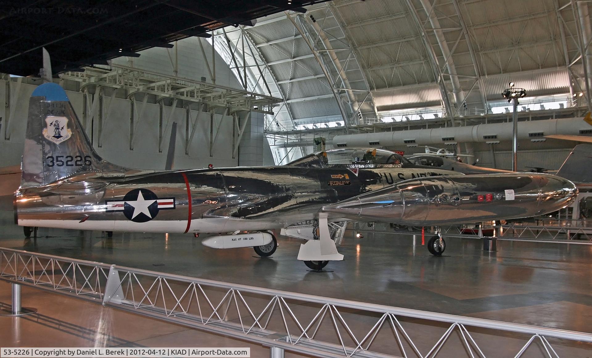 53-5226, 1953 Lockheed T-33A Shooting Star C/N 580-8565, This has to be the shiniest Shooting Star I have seen!