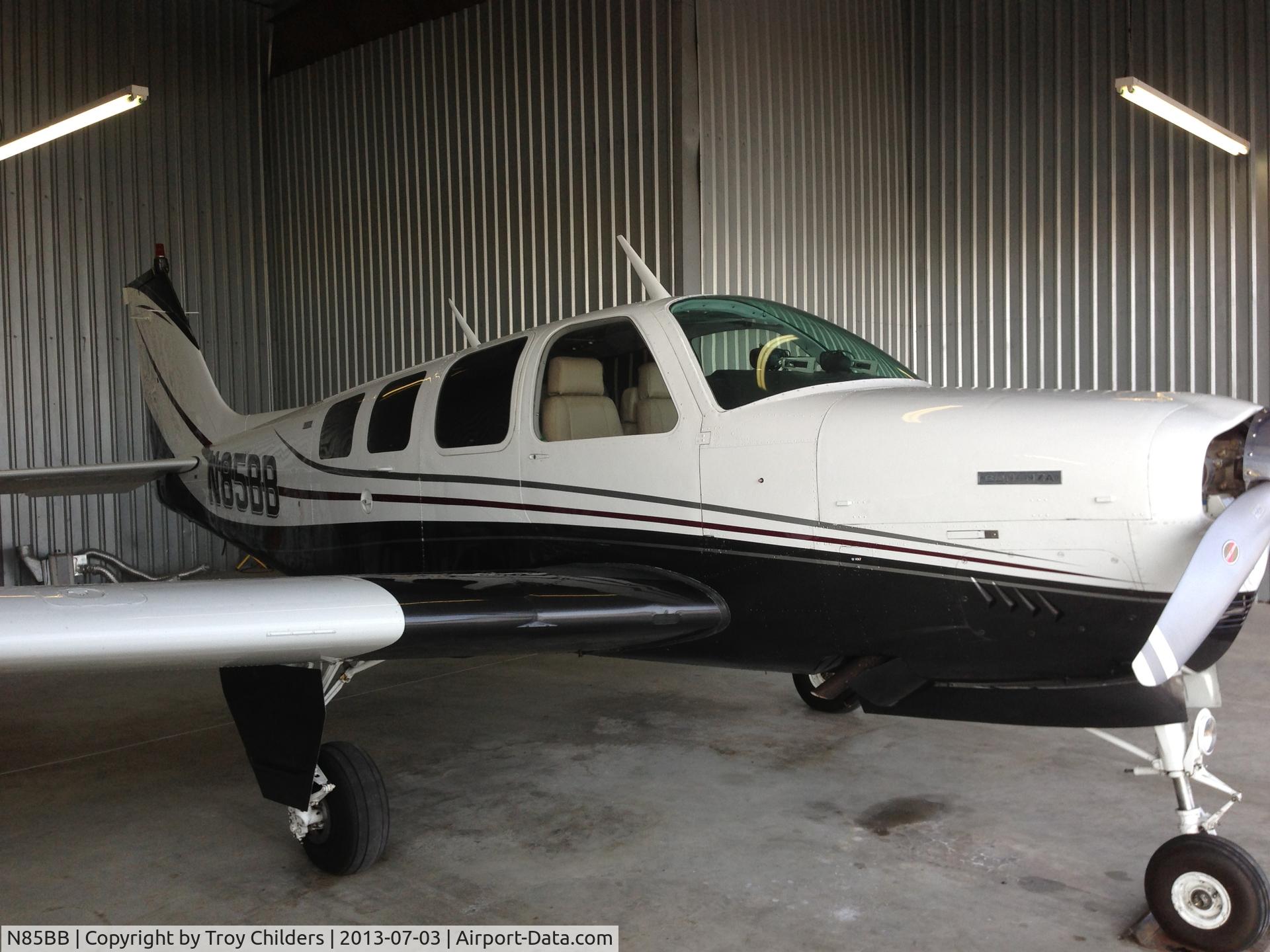 N85BB, 1973 Beech A36 Bonanza 36 C/N E-508, N85BB