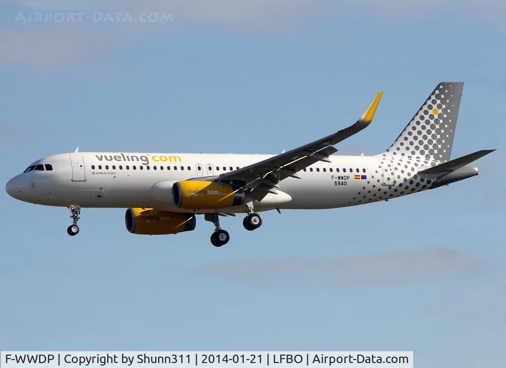 F-WWDP, 2013 Airbus A320-232 C/N 5940, C/n 5940 - To be EC-LZF