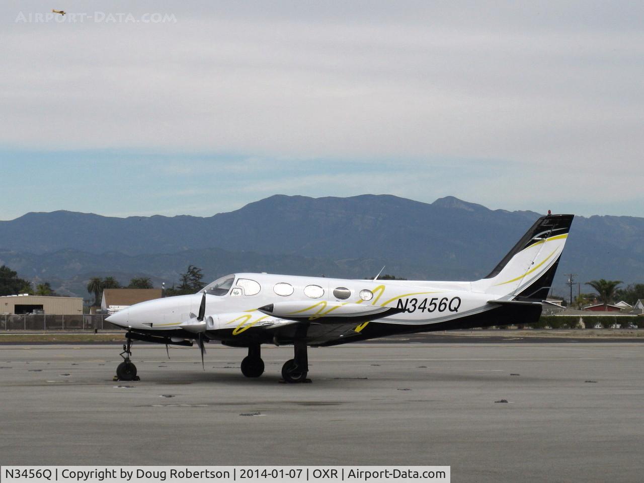 N3456Q, 1971 Cessna 340 C/N 340-0004, 1971 Cessna 340, two Continental TSIO-520-K 285 Hp each turbocharged, pressurized, integral airstair door, first year of production