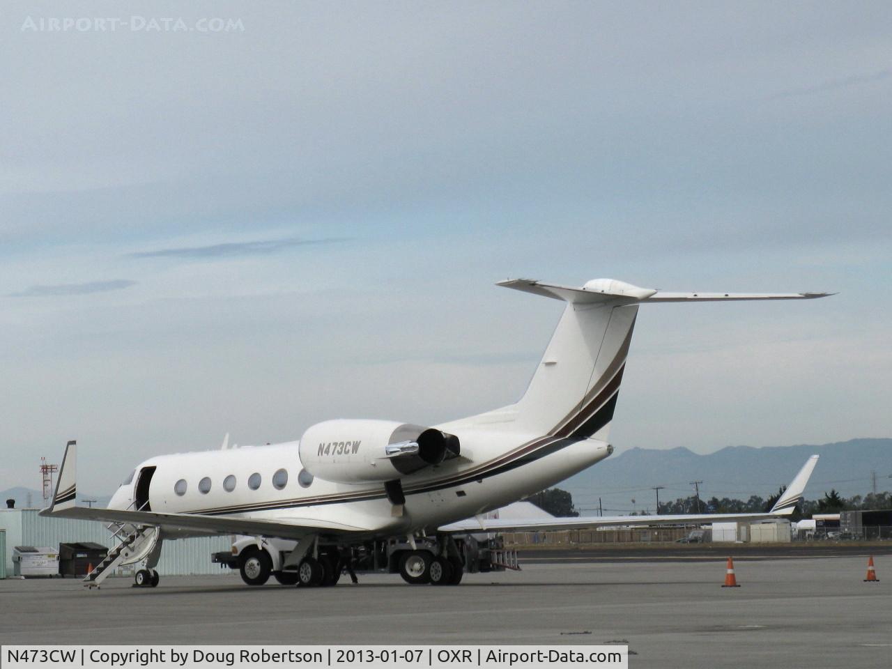 N473CW, 1992 Gulfstream Aerospace Gulfstream IV C/N 1194, 1992 Gulfstream Aerospace G.IV, two Rolls Royce TAY 611-8 Turbofans 13,850 lb st each, winglets, airstair door open