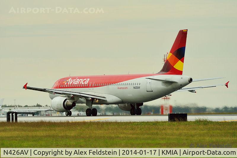 N426AV, 2009 Airbus A320-214 C/N 4026, Miami