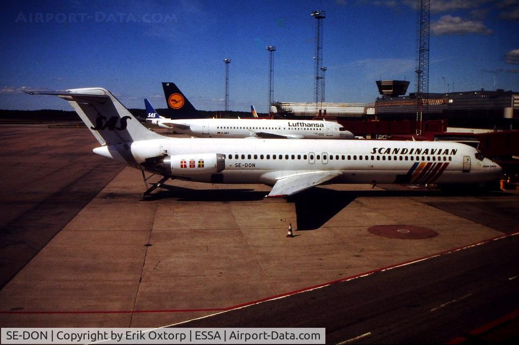 SE-DON, 1977 Douglas DC-9-41 C/N 47748, SE-DON in ARN