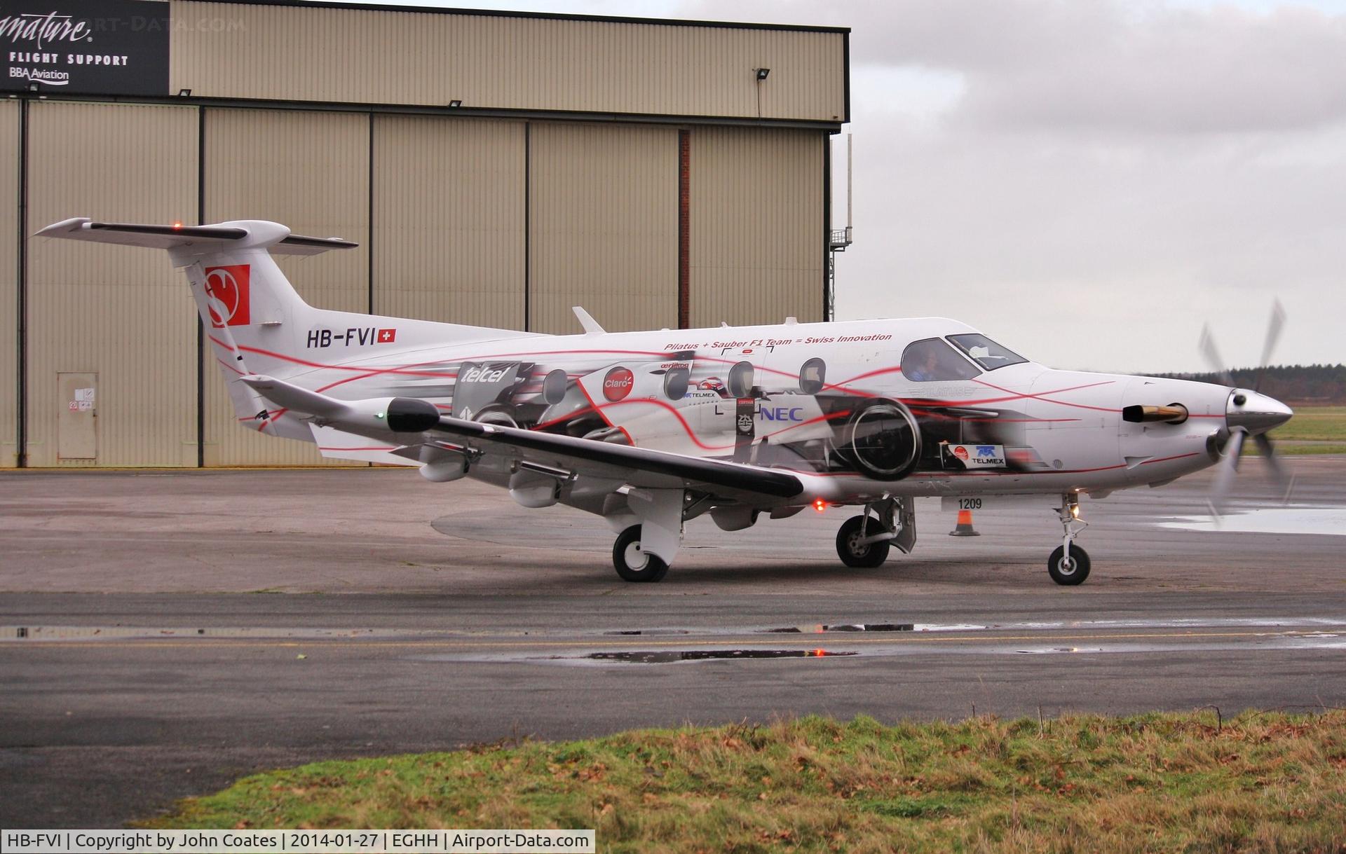 HB-FVI, 2010 Pilatus PC-12/47E C/N 1209, Taxiing to depart Signatures
