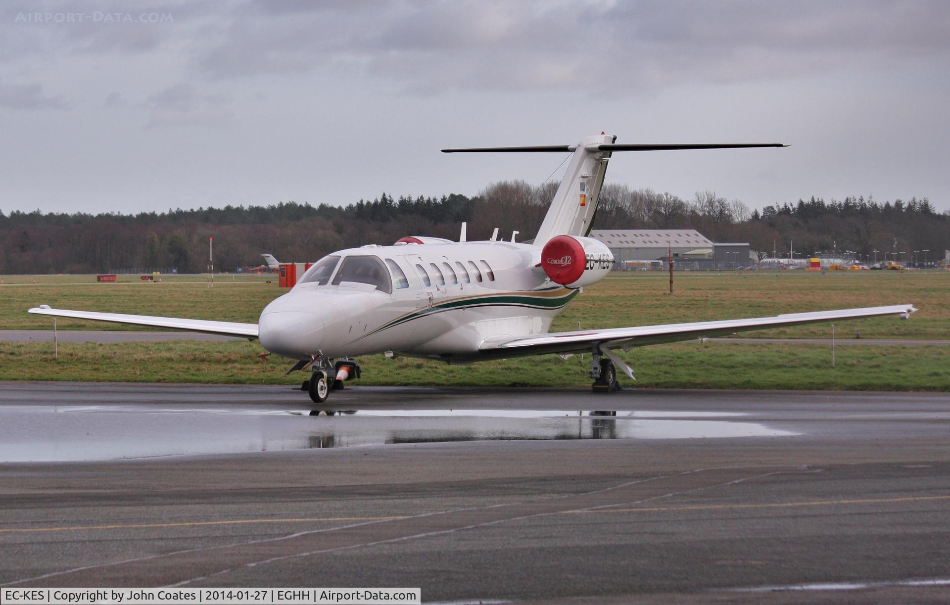 EC-KES, 2003 Cessna 525A CitationJet CJ2 C/N 525A-0155, Parked at Citation Centre