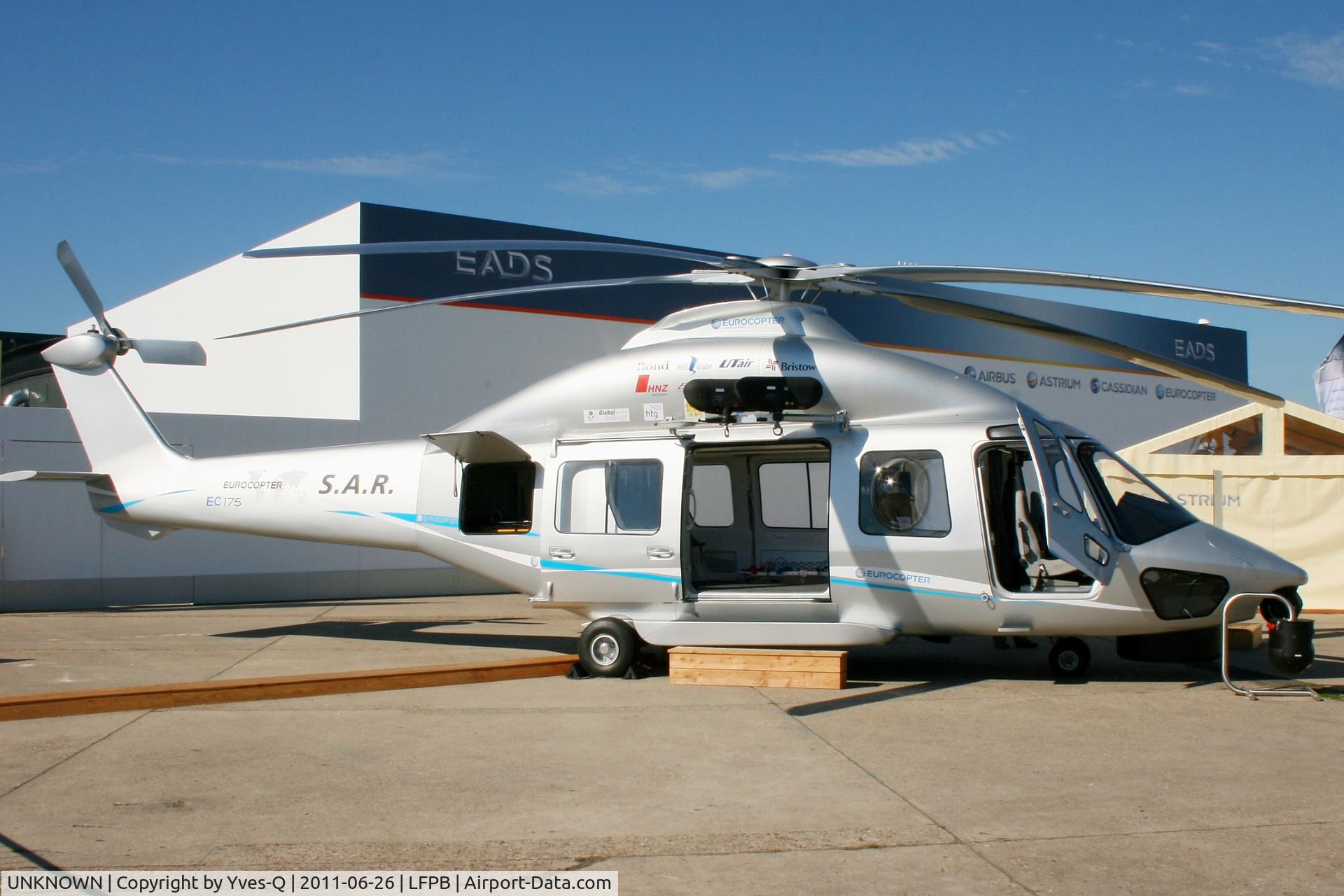 UNKNOWN, Helicopters Various C/N unknown, Eurocopter EC-175 model, SAR configuration, Paris Le Bourget (LFPB-LBG) Air Show 2011