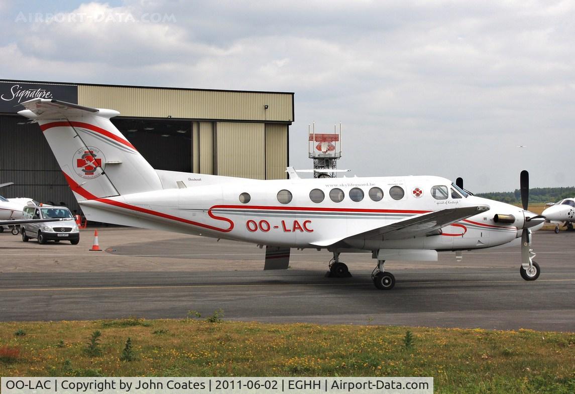OO-LAC, 1982 Beech 200C Super King Air C/N BL-16, Visitor at Signatures