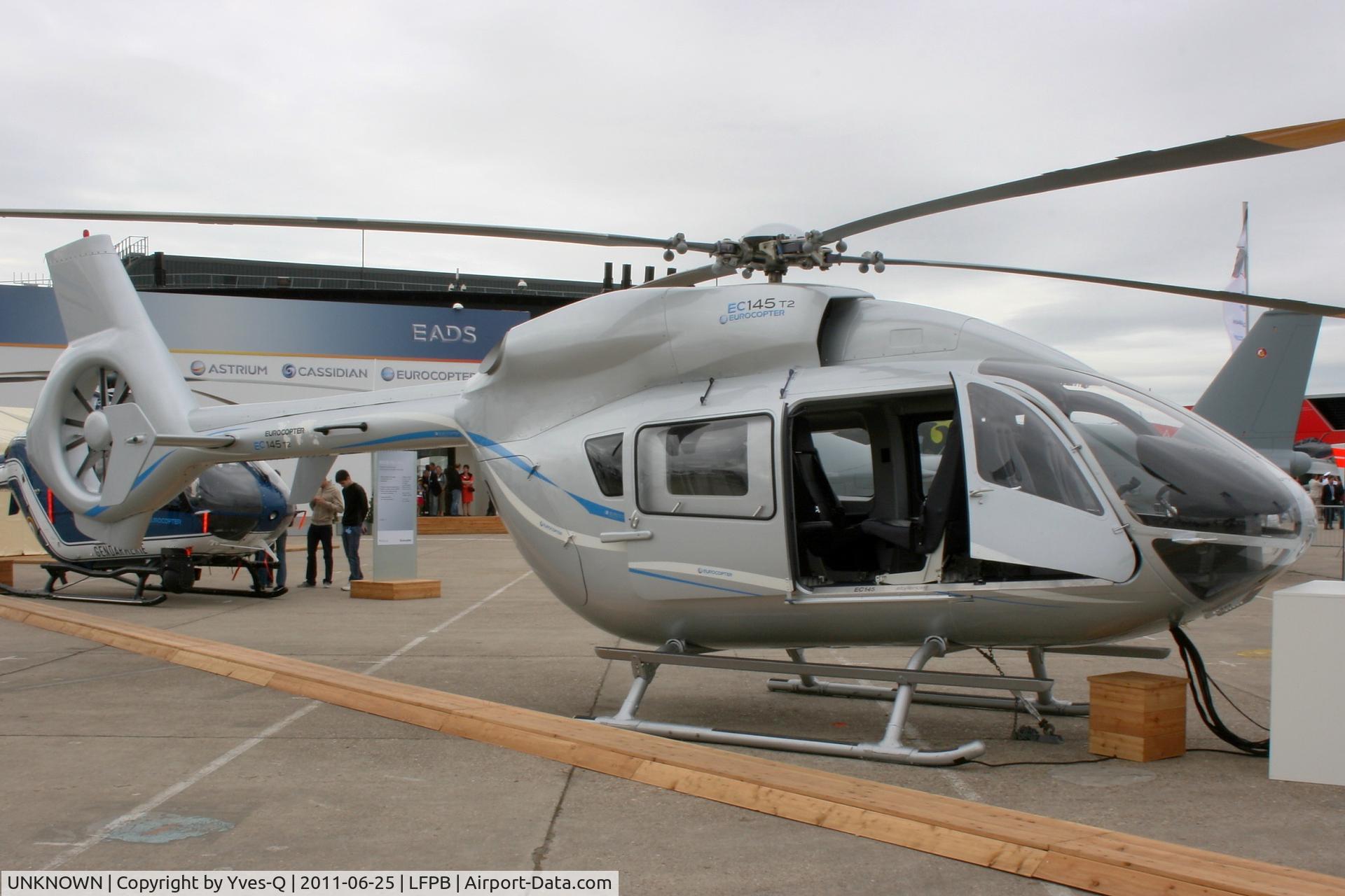 UNKNOWN, Helicopters Various C/N unknown, Eurocopter EC-145 T2 model, Paris Le Bourget (LFPB-LBG) Air Show 2011