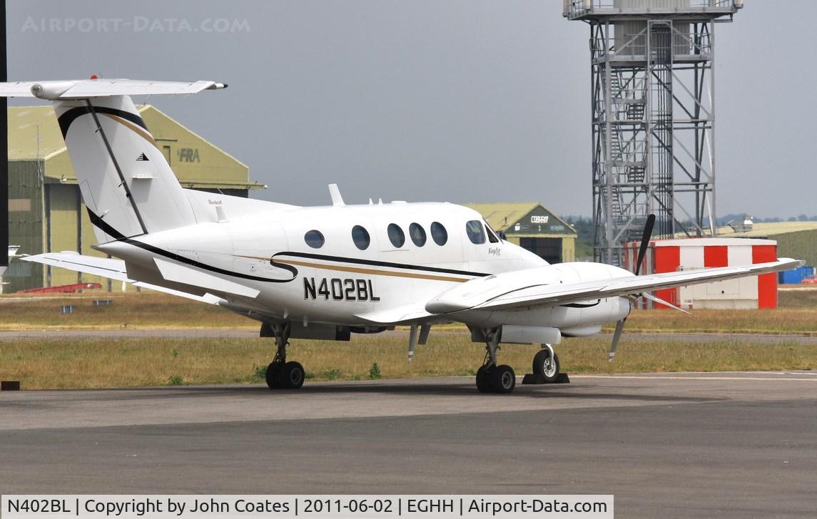 N402BL, 1981 Beech F90 King Air C/N LA-130, Visitor parked at Signatures