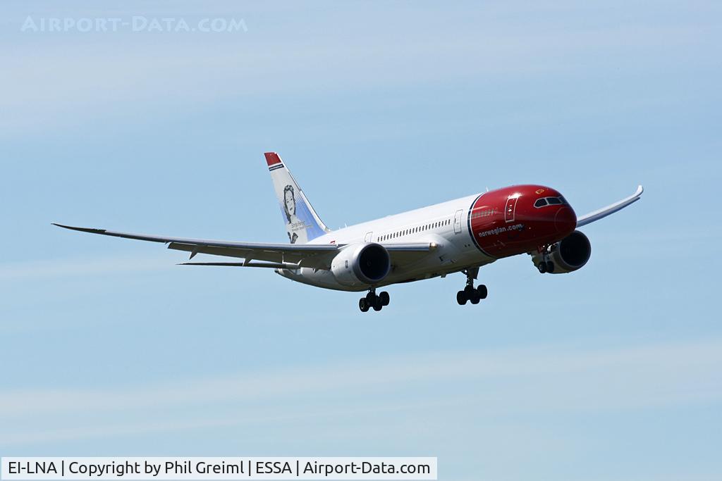EI-LNA, 2013 Boeing 787-8 Dreamliner C/N 35304, Taken at ESSA.