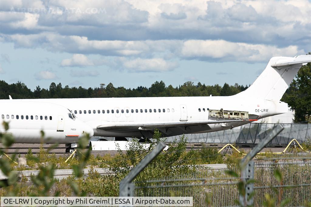 OE-LRW, 1989 McDonnell Douglas MD-83 (DC-9-83) C/N 49629, Taken at ESSA.