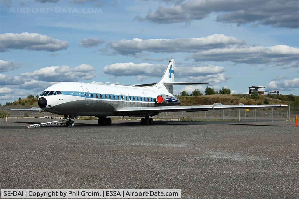 SE-DAI, 1966 Sud Aviation SE-210 Caravelle III C/N 210, Taken at ESSA.
