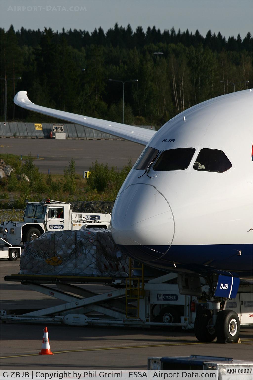 G-ZBJB, 2013 Boeing 787-8 Dreamliner C/N 38610, Taken at ESSA.