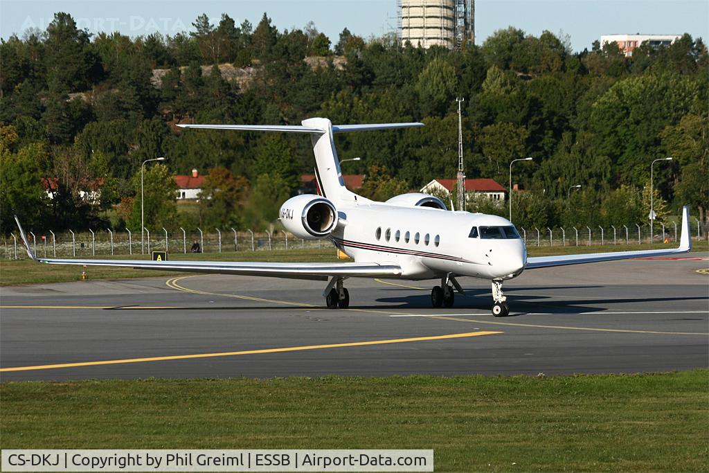 CS-DKJ, 2008 Gulfstream Aerospace V-SP G550 C/N 5174, Taken at ESSB.