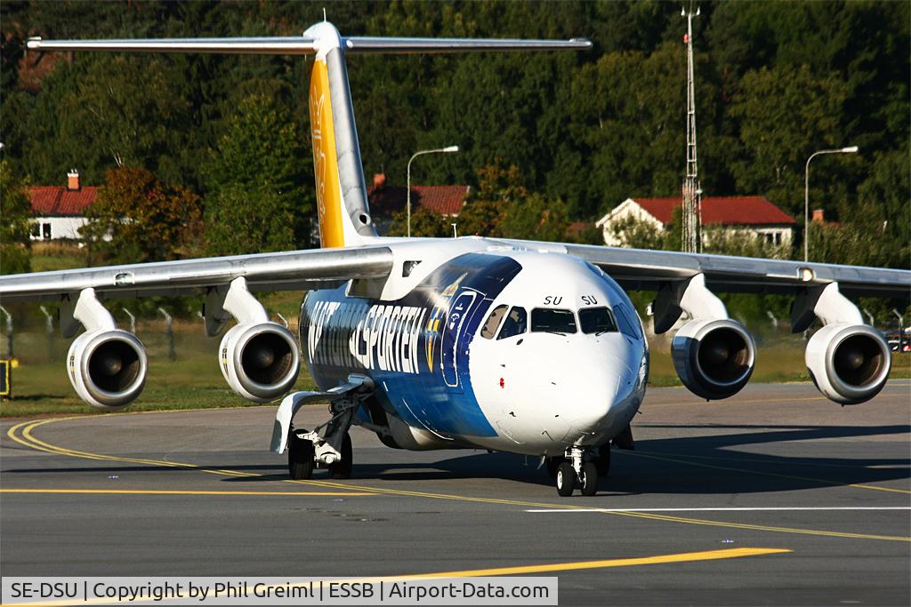 SE-DSU, 1994 British Aerospace Avro 146-RJ100 C/N E3248, Taken at ESSB.