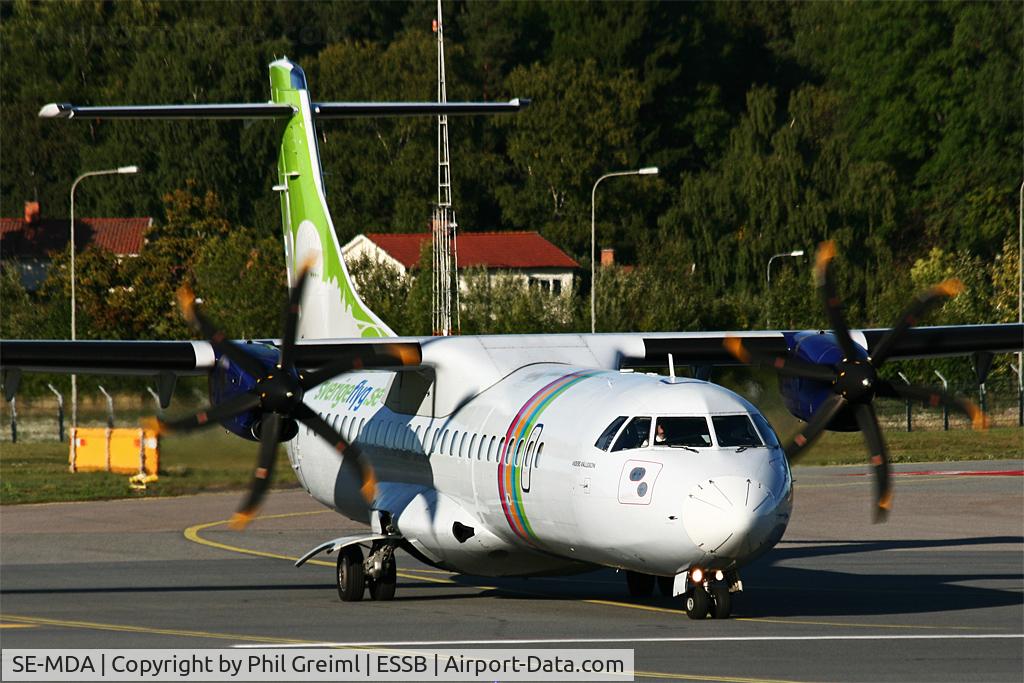 SE-MDA, 2008 ATR 72-212A C/N 778, Taken at ESSB.